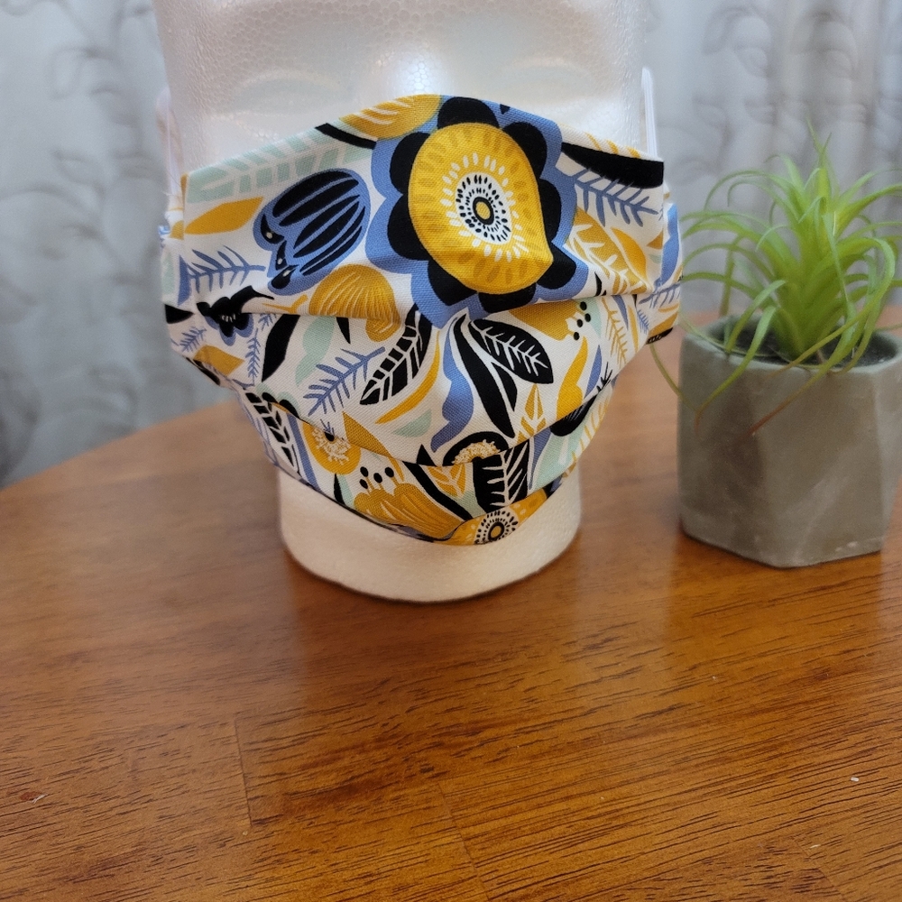 Beautiful Floral Face Mask